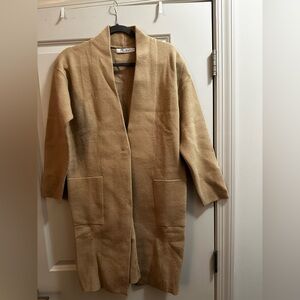 Amazon Women's Tan Cardigan Sweater